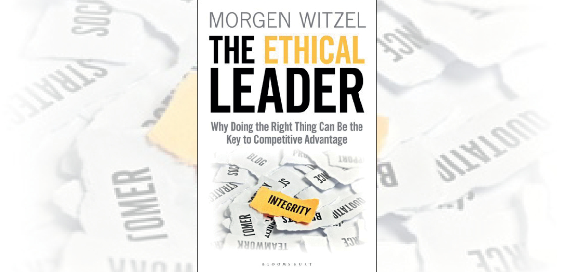 The ethical leader, Book cover
