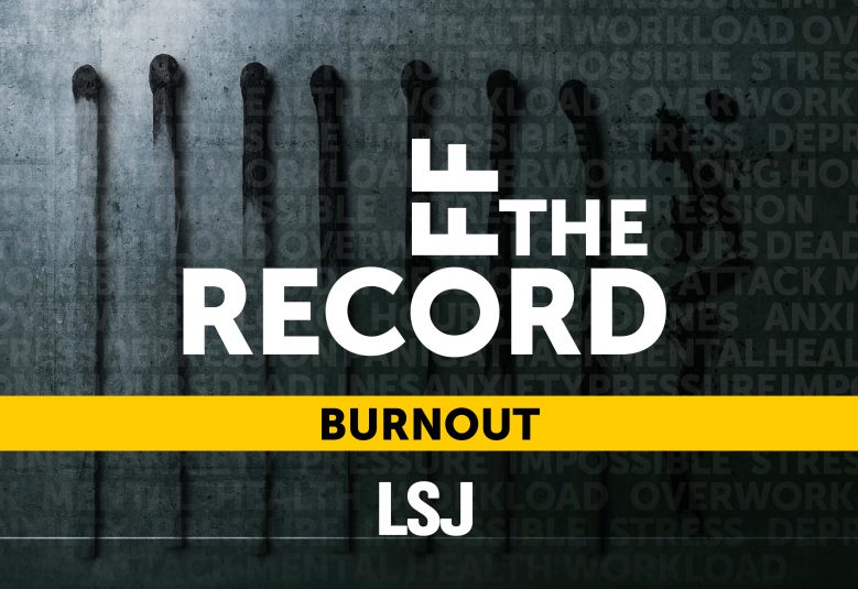 Off the Record podcast - burnout