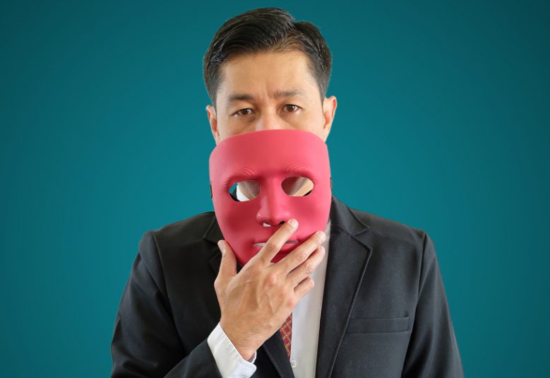 Man wearing mask