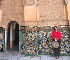 Cara Ghassemian in Marocco
