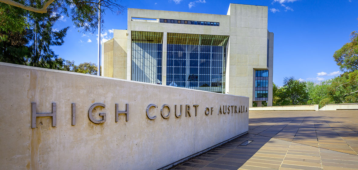 Exterior of High Court of Australia