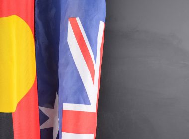 Aboriginal and Australian flag