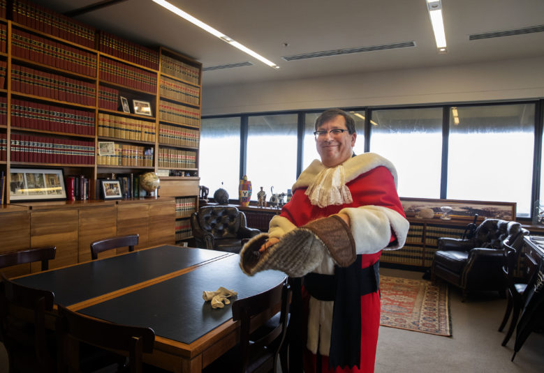 And so to work Bell becomes Chief Justice of NSW Law Society