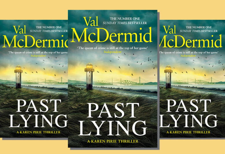 cover fo the book Past Lying by Val McDermid
